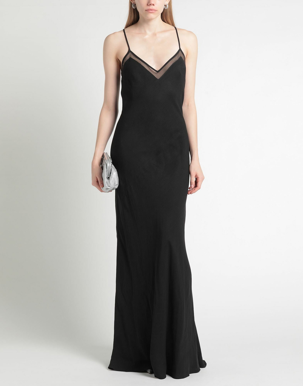 Brunello Cucinelli Womens Maxi dress in Black