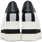 Stella McCartney White Sneak-Elyse Platform Sneakers