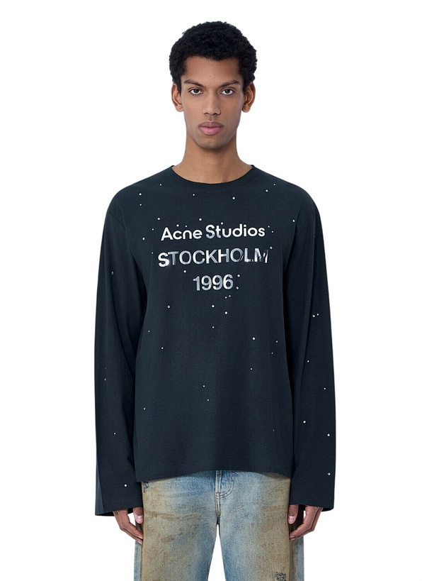 Photo: Acne Studios Logo Motif T-Shirt