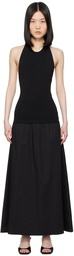 SIMONMILLER Black Junjo Maxi Dress