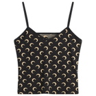 Marine Serre Women's Moon Printed Straps Top in Inverse Tan