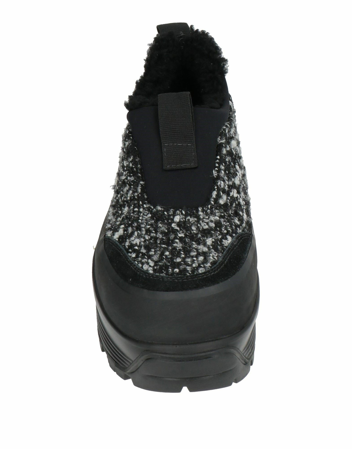 Diemme Badia Basso Shearling Womens Sneakers in Black