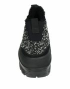 Diemme Badia Basso Shearling Womens Sneakers in Black