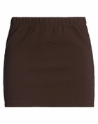 Donni. Womens Mini skirt Dark in Brown