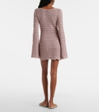 Bananhot Rey knitted cotton-blend minidress
