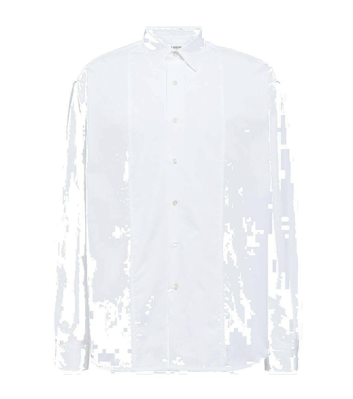 Photo: Lanvin Oversized cotton poplin shirt