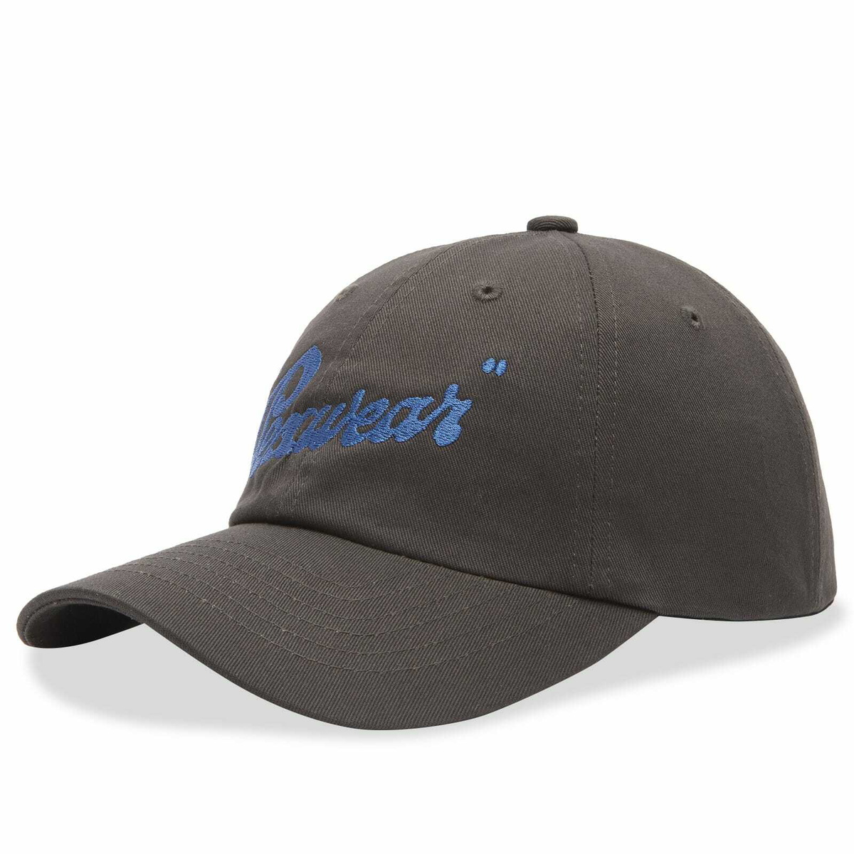 Pexwear Men's Italic Logo Cap in Grey 