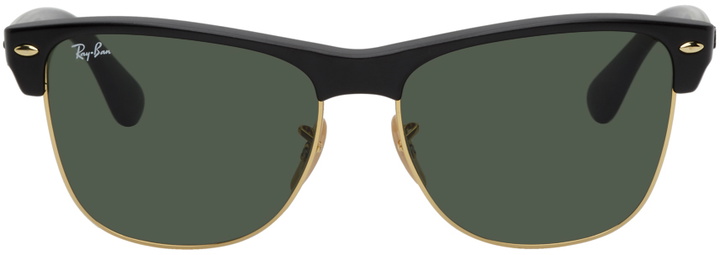 Photo: Ray-Ban Black Oversized Clubmaster Sunglasses