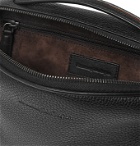 Ermenegildo Zegna - Full-Grain Leather Belt Bag - Black