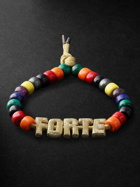 Carolina Bucci - Formentera Forte Beads Gold Multi-Stone Bracelet
