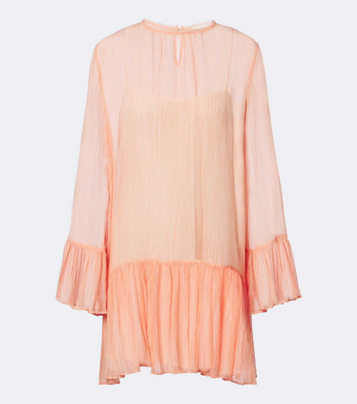 Ulla Johnson Emmeline ruffled silk chiffon minidress