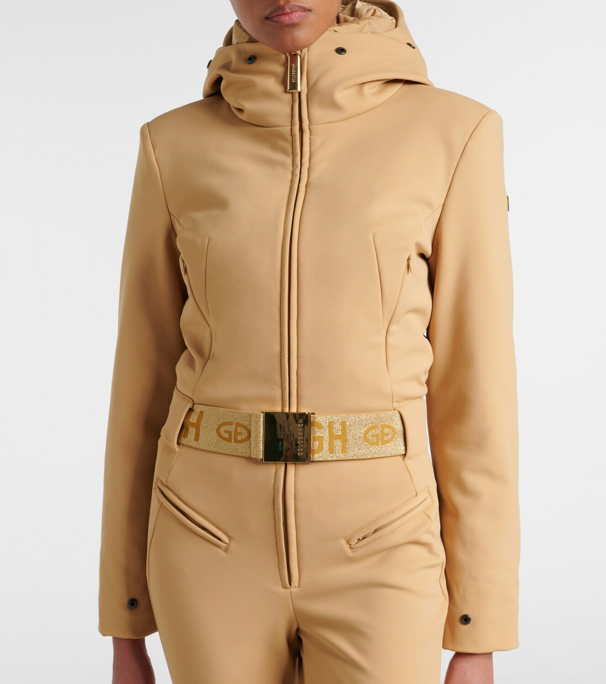 Goldbergh Vita faux fur-trimmed down ski jumpsuit