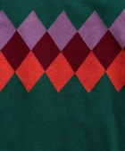 Brooks Brothers Men's Lambswool Argyle Sweater | Green