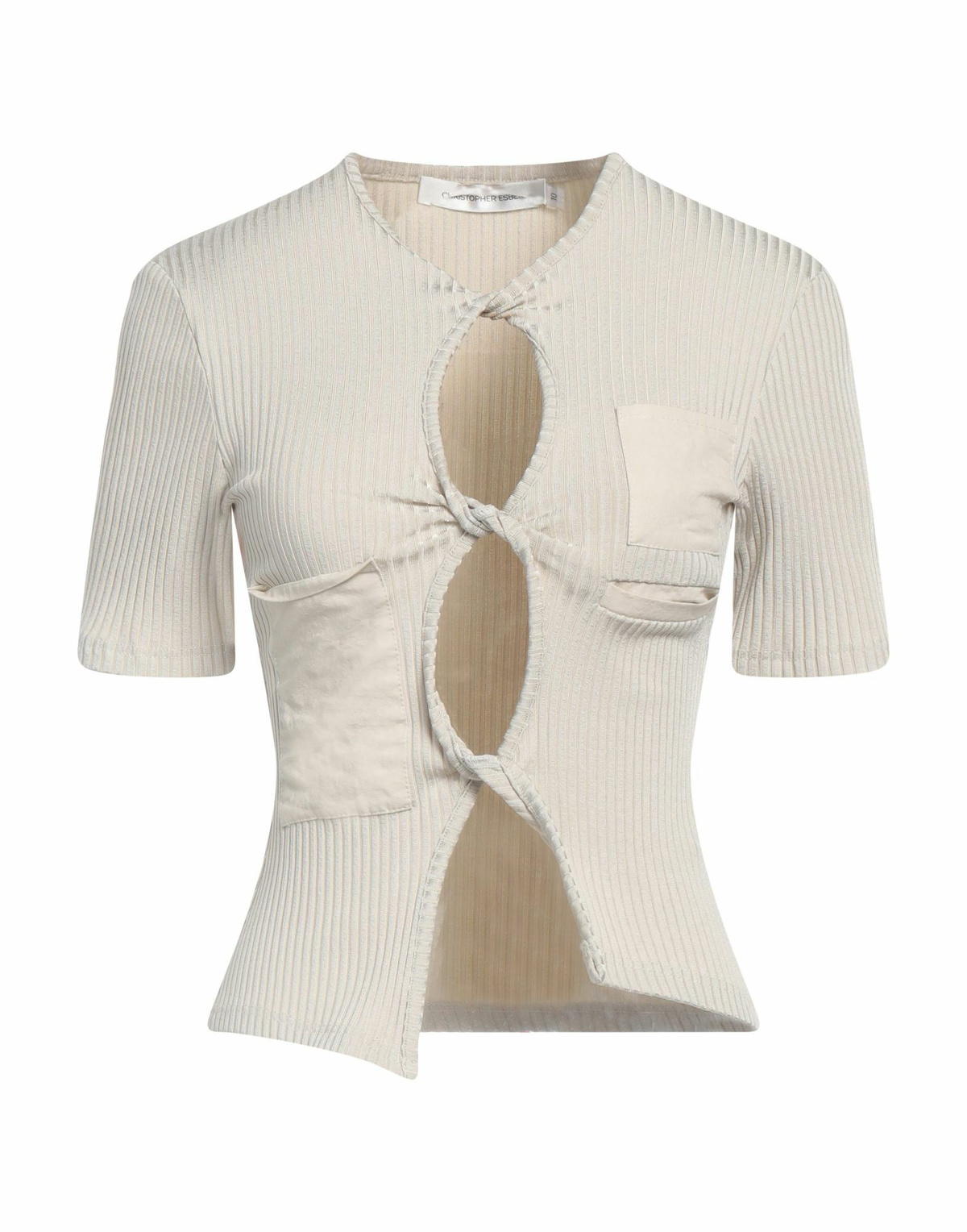 Christopher Esber Womens Top Light in Grey