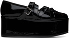 Noir Kei Ninomiya Black Repetto Edition Platform Ballerina Flats