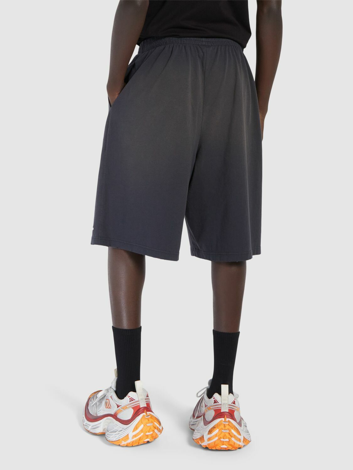 BALENCIAGA Unity Vintage Cotton Shorts