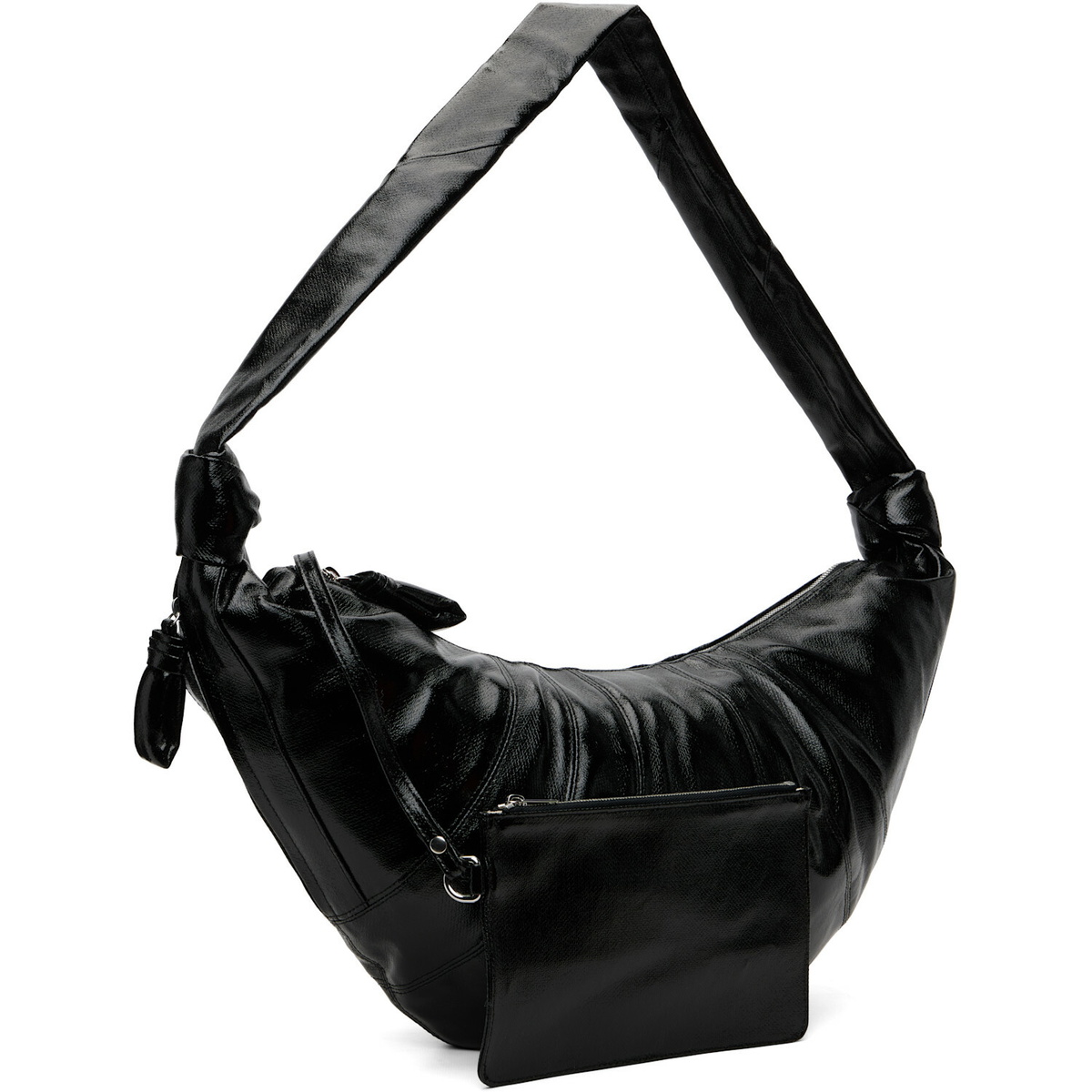LEMAIRE Black Large Croissant Bag
