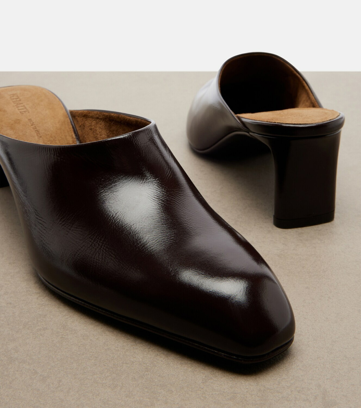 Khaite Colt leather mules