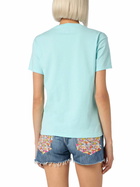 MC2 Saint Barth Woman Cotton Jersey Crewneck T-shirt Emilie With St. Barth Beach Club Print