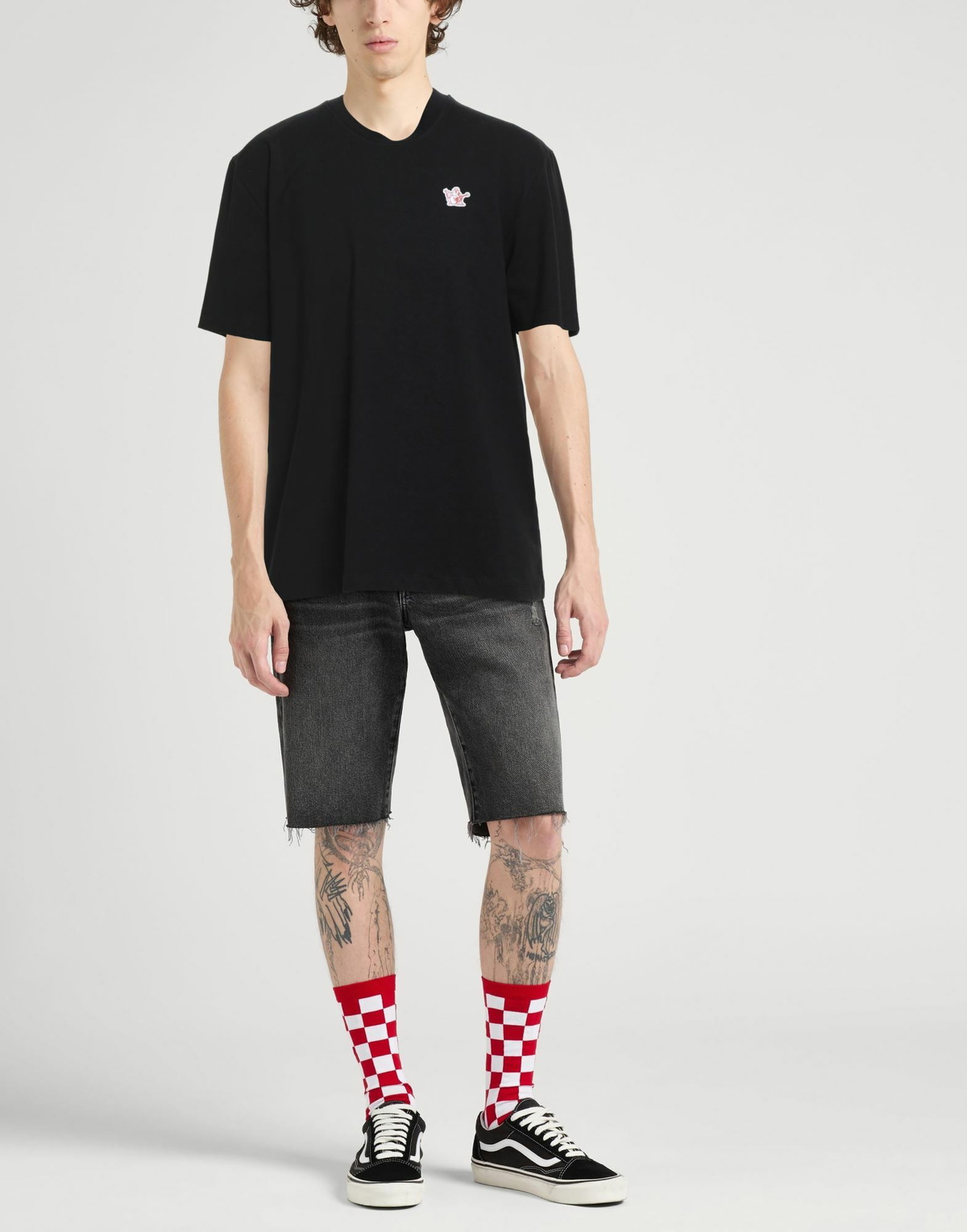 True Religion Mens T-shirt in Black