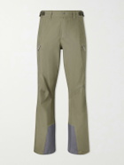 Houdini - Ride Straight-Leg Schoeller®-Trimmed Recycled Ski Pants - Green