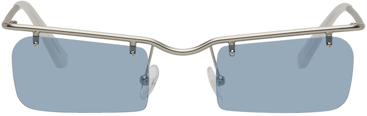 Photo: A BETTER FEELING Silver M015 Sunglasses
