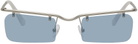 A BETTER FEELING Silver M015 Sunglasses