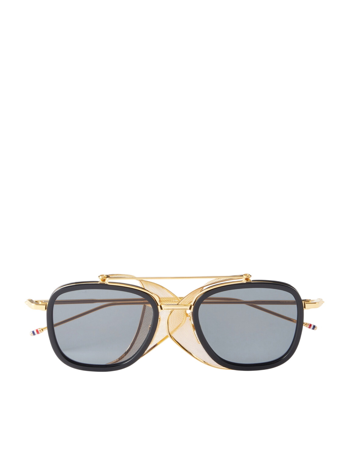 Thom Browne Black and Grey TB-800 Sunglasses Thom Browne