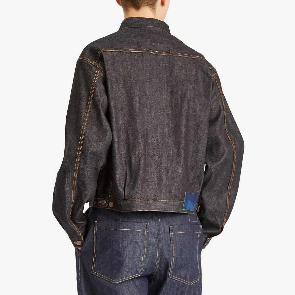 Visvim Men's SS 101X Unwashed Jacket in Denim Visvim Visvim Men's SS 101X Unwashed Jacket in Denim Visvim