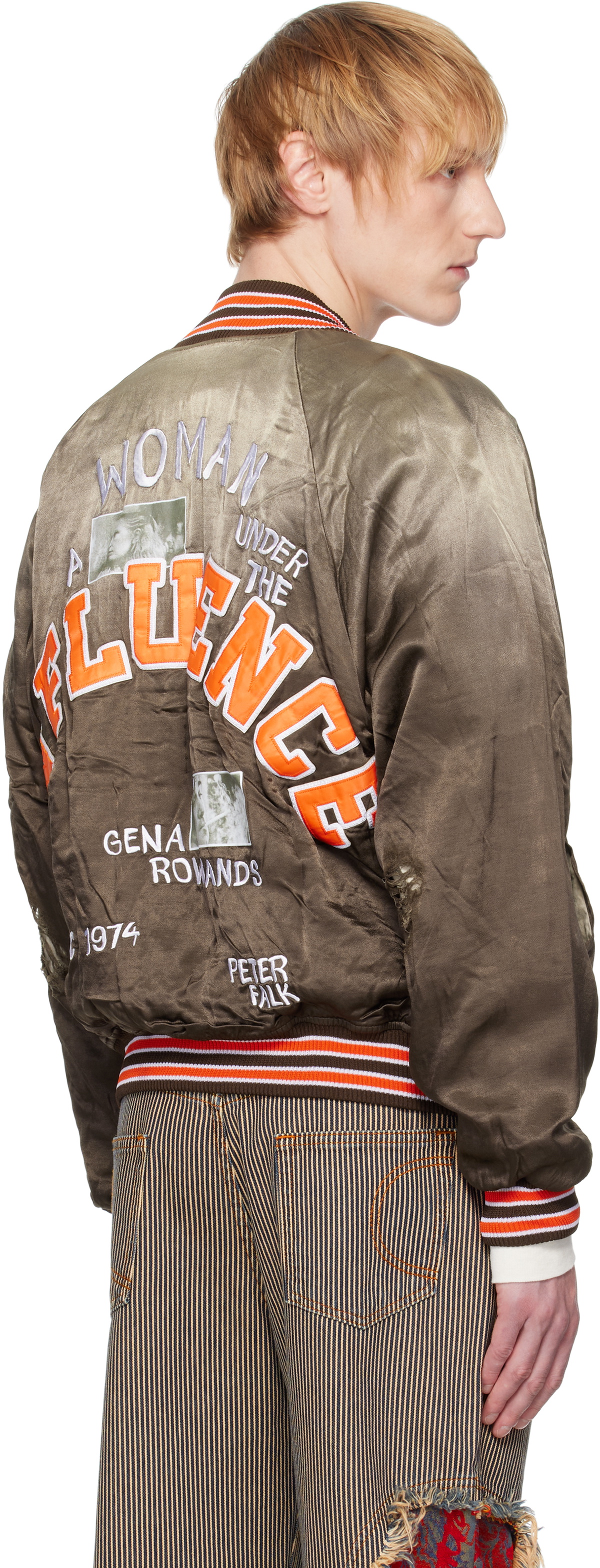 PALY Brown Cassavettes Bomber Jacket
