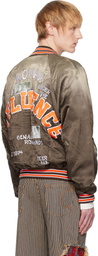 PALY Brown Cassavettes Bomber Jacket