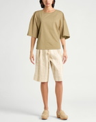 Darkpark Womens T-shirt in Beige