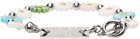 IN GOLD WE TRUST PARIS SSENSE Exclusive Multicolor Flower Bracelet