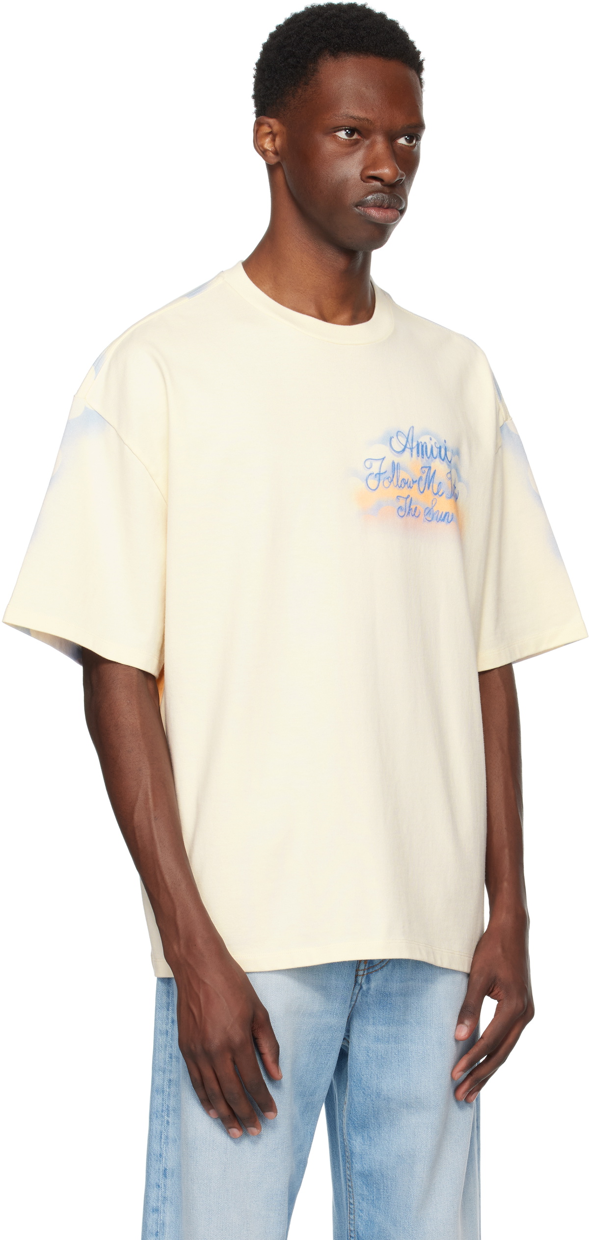 AMIRI Off-White 'Follow Me' T-shirt Amiri