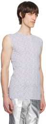 SAPIO White & Black Nº 26 Tank Top