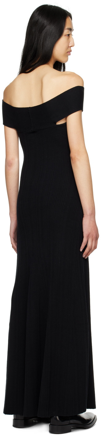 Anna Quan Black Neve Midi Dress