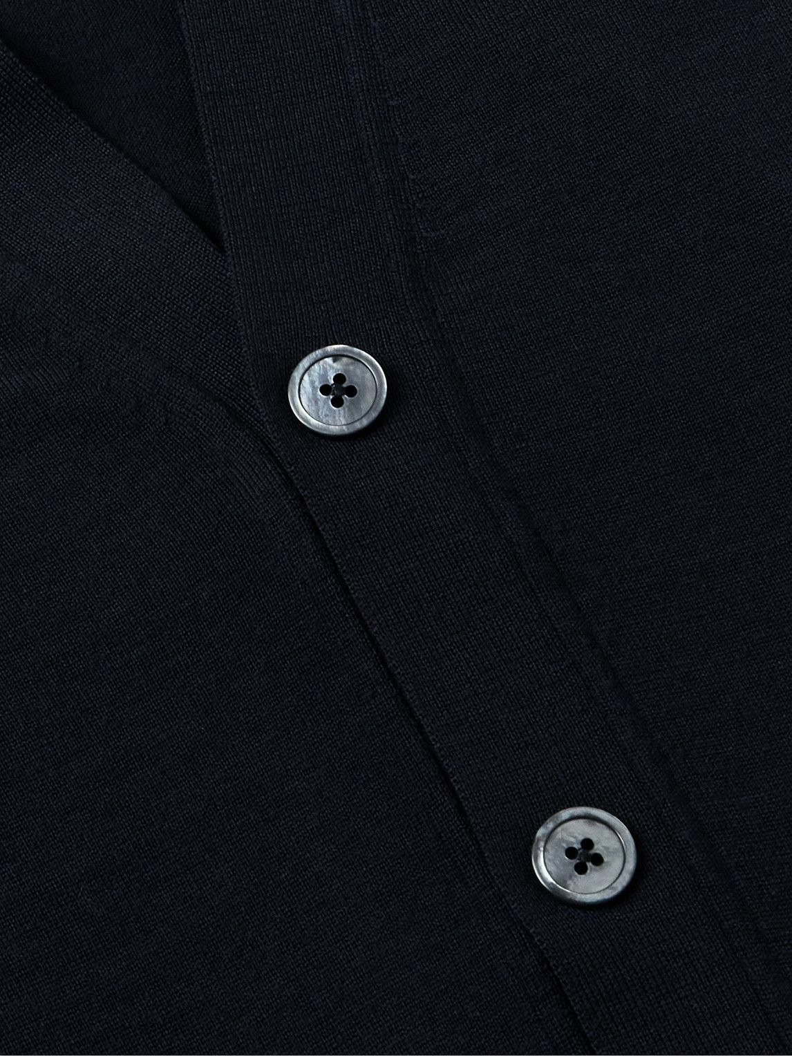TOM FORD - Slim-Fit Wool Cardigan - Blue TOM FORD