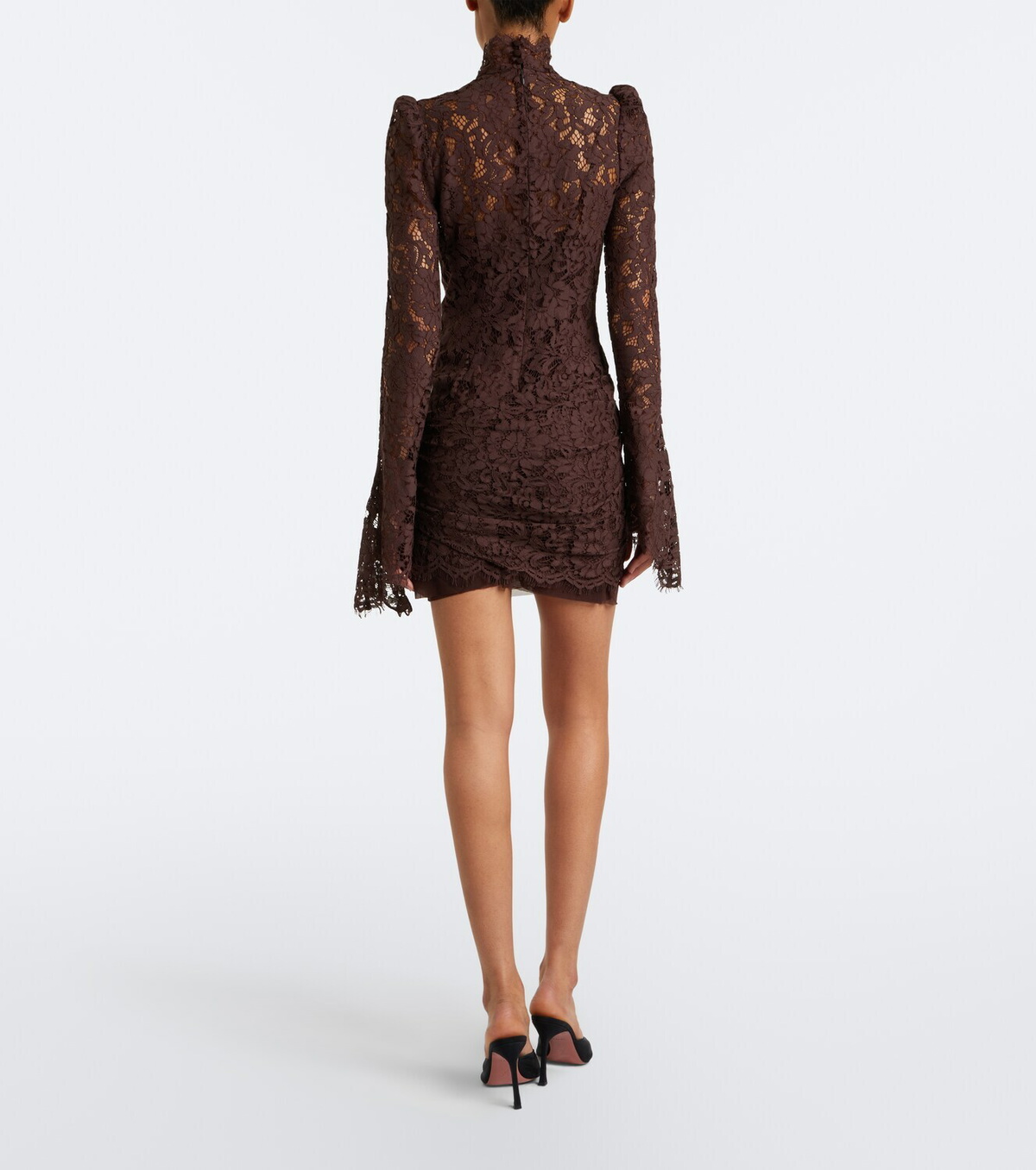 De La Vali Bodita cotton-blend lace minidress