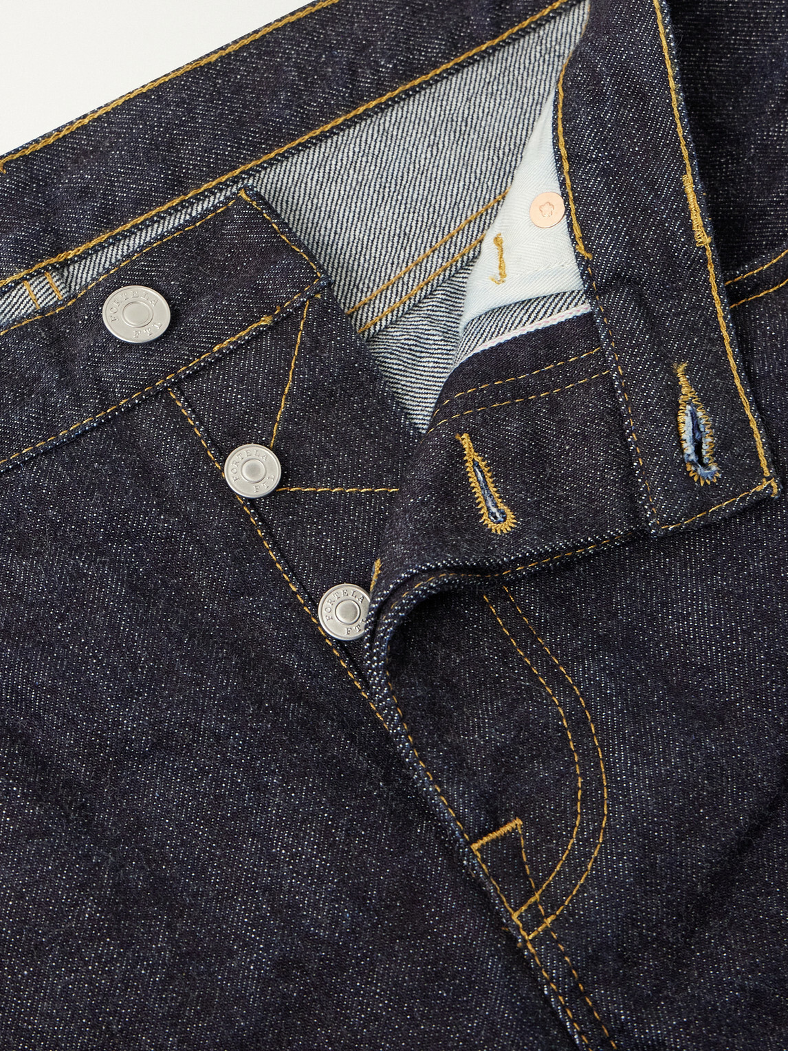 Fortela - John Slim-Fit Straight-Leg Jeans - Blue