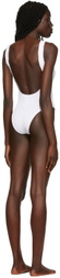 Bond-Eye White Mara Swimsuit