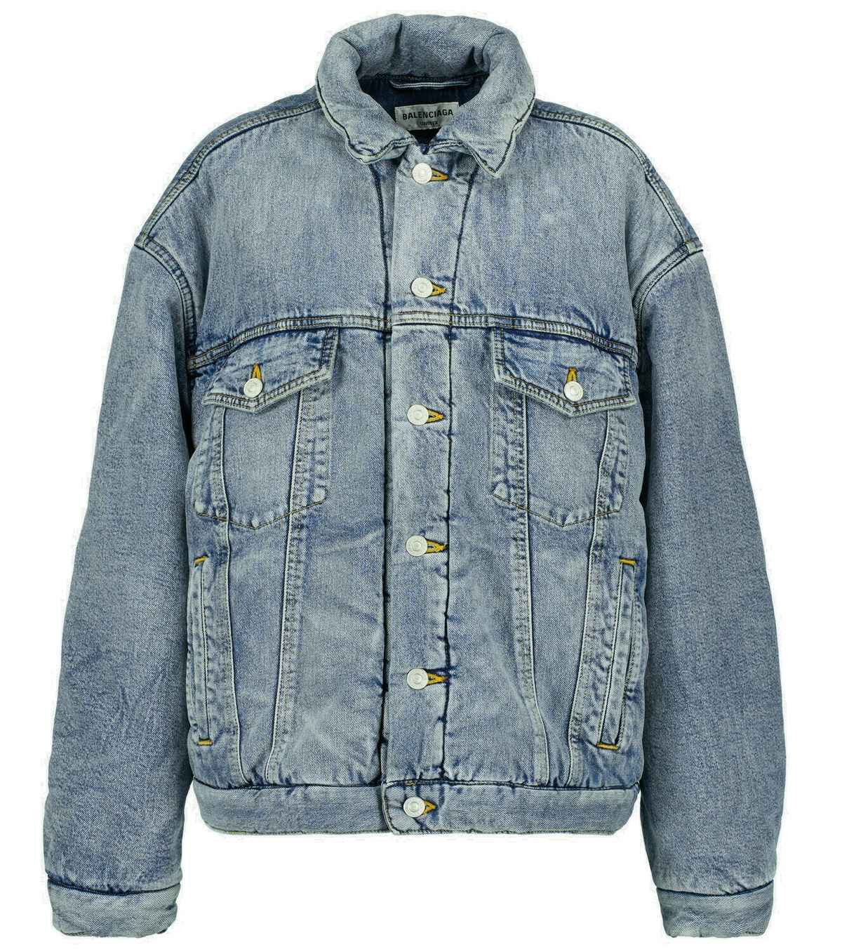 Balenciaga - Padded denim jacket