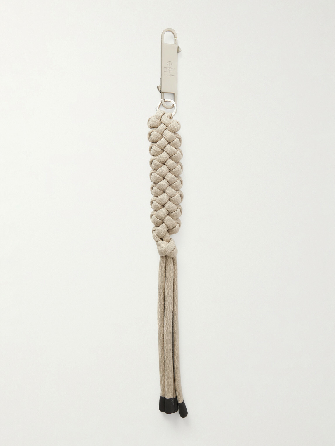 Rick Owens - Moncler Silver-Tone and Cord Keyring