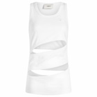 Coperni Women's Spiral Tank Top in White