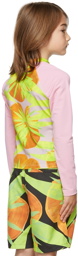 Louisa Ballou SSENSE Exclusive Kids Pink Surfer's Paradise Long Sleeve T-Shirt