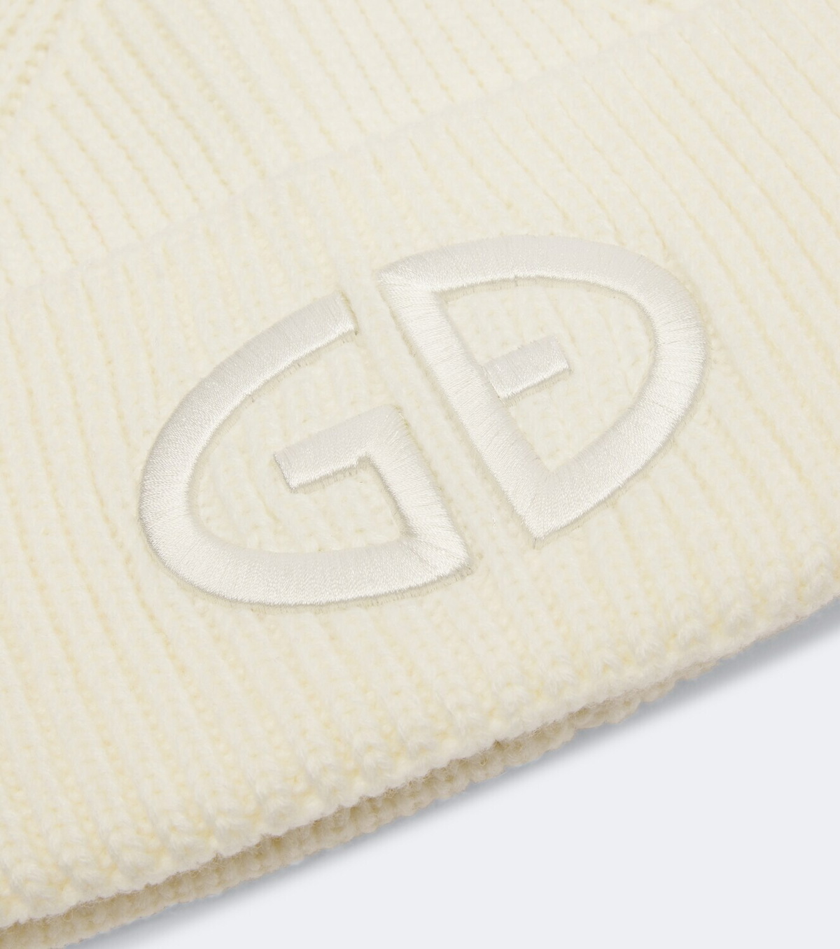 Goldbergh Valerie embroidered ribbed-knit beanie