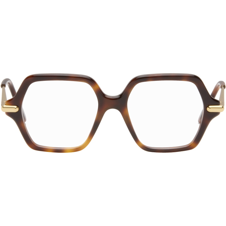 Photo: LOEWE Brown Slim Glasses