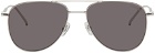 Montblanc Silver Aviator Sunglasses
