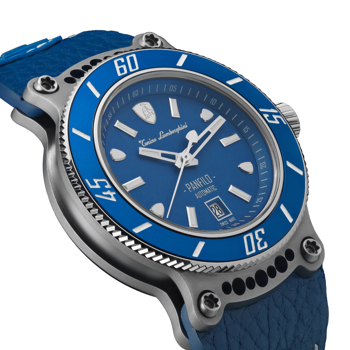 Tonino Lamborghini Panfilo Automatic Blue Dial Mens Watch TLF-T03-2