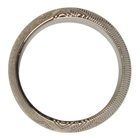 Givenchy Silver 4G Filligrane Band Ring