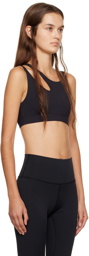 Alo Black Peak Sport Bra